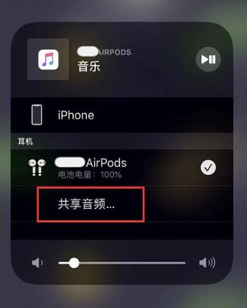 潮南苹果14音频维修点分享iPhone14音频共享设置方法 