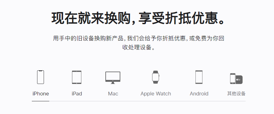 潮南苹果手机维修分享iPhone以旧换新的去处 