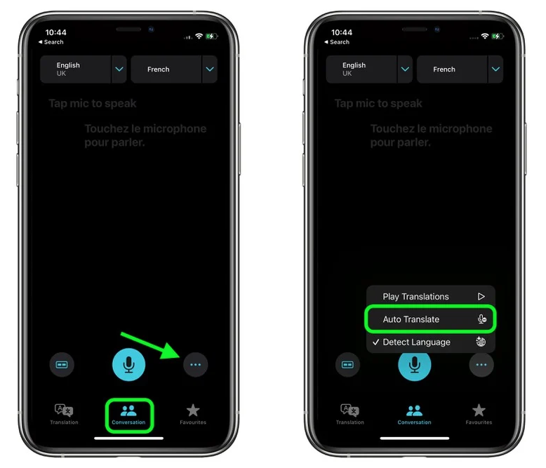 潮南苹果手机维修分享iOS 15 “翻译” App 新改进 